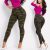Magas derekú camo leggings