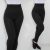 Magas derekú anyagában mintás push-up leggings