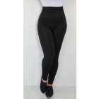 Magas derekú anyagában mintás push-up leggings
