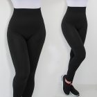Magas derekú anyagában mintás push-up leggings
