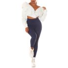 LOREN bordás anyagú leggings