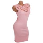 Horgolt díszes alkalmi ruha