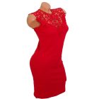 Horgolt díszes alkalmi ruha