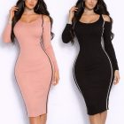 Nyitott vállú kötött ruha