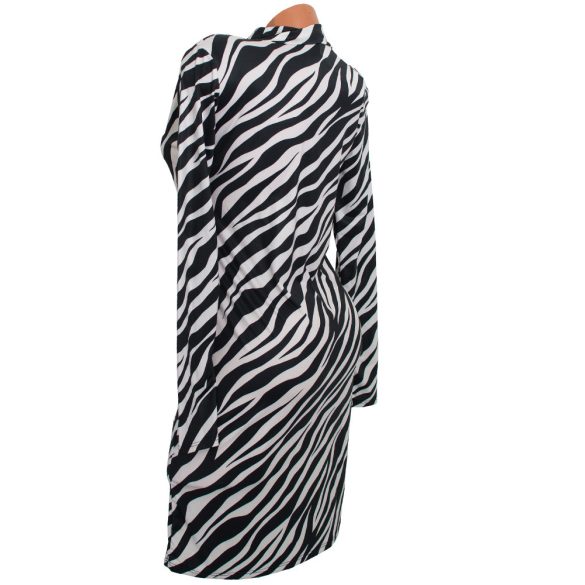 Zebra mintás ruha