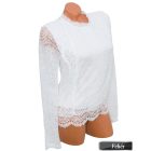 Csipkés alkalmi felső