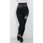 Magas derekú feliratos leggings