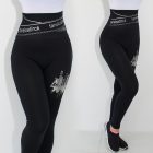 Magas derekú feliratos leggings