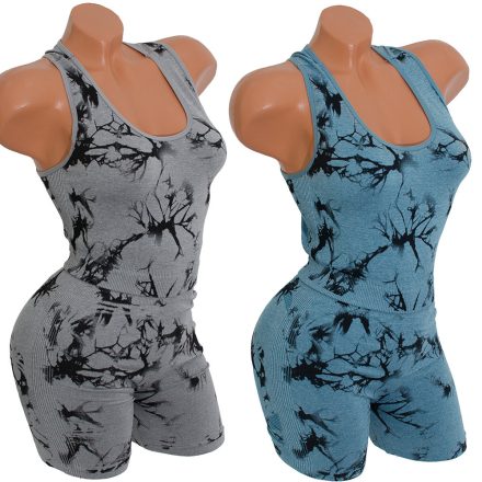 Mintás PUSH-UP nadrág + felső együttes