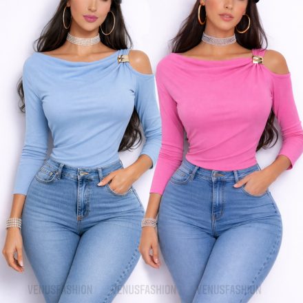 ENA dekoratív nyitott vállú felső