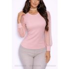 RENI tüll ujjú felső