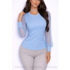 RENI tüll ujjú felső