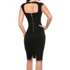 Horgolt díszes alkalmi ruha