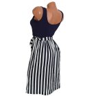 Megkötős csíkos ruha