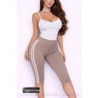 REBEKA oldalt csíkos térdnadrág