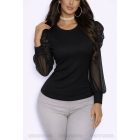 JAZMIN tüll ujjú felső