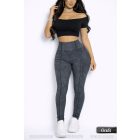 SZANDRA anyagában mintás nadrág