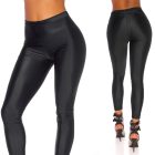 Fekete fényes leggings
