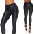 Fekete fényes leggings