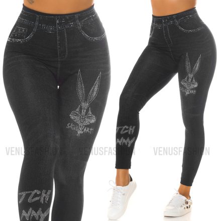 BUNNY szőrme béléses leggings