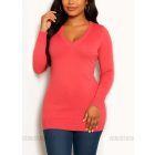 SOFIA V nyakú pulóver