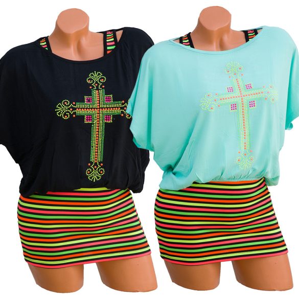 2 részes felső + trikó együttes