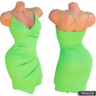 Átlapolt asszimetrikus ruha