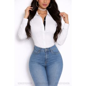 CATALINA fehér ingbody