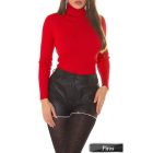 Szív mintás garbó