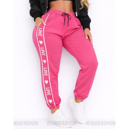 LOVE feliratos szabadidő nadrág