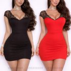 Dekoratív csipkés alkalmi ruha