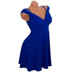 Vállra húzható loknis ruha