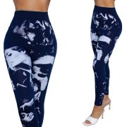 Mintás szőrme béléses leggings