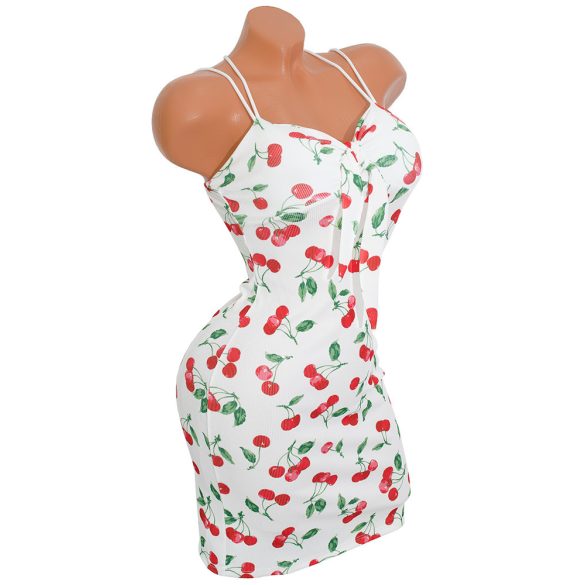 CHERRY mintás masnis ruha