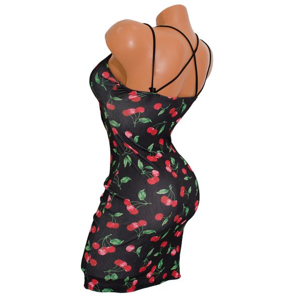CHERRY mintás masnis ruha