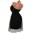 Pánt nélküli fodros ruha