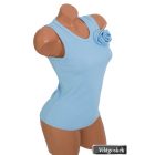 Ujjatlan virág díszes felső